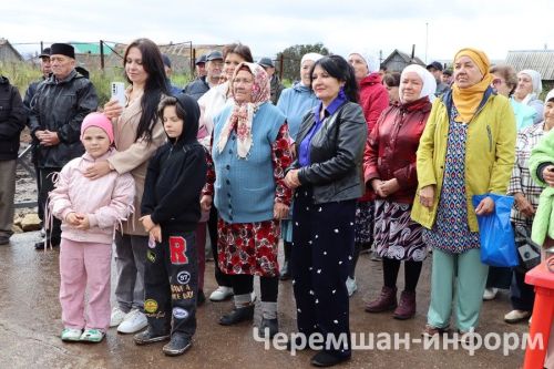 Әмир авылында капиталь ремонттан соң күпер ачылды