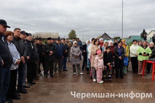 Әмир авылында капиталь ремонттан соң күпер ачылды