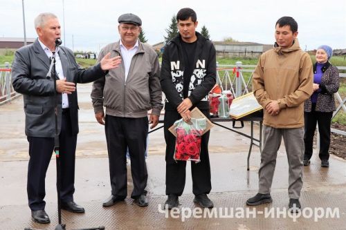 Әмир авылында капиталь ремонттан соң күпер ачылды