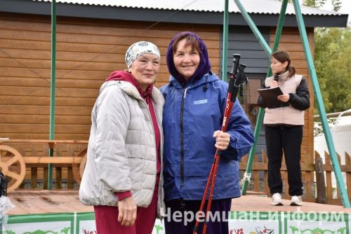 Чирмешәндә скандинавларча йөрүчеләрнең "Әйдә йөрергә!" IV район фестивале үтте