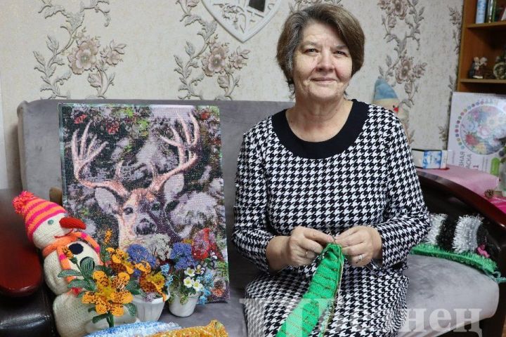 Ольга Борисова из Кутемы создает картины