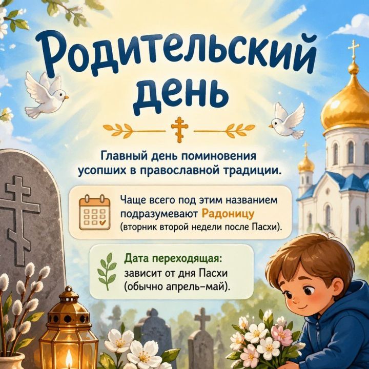 Родительский день (Радоница) (карточки)