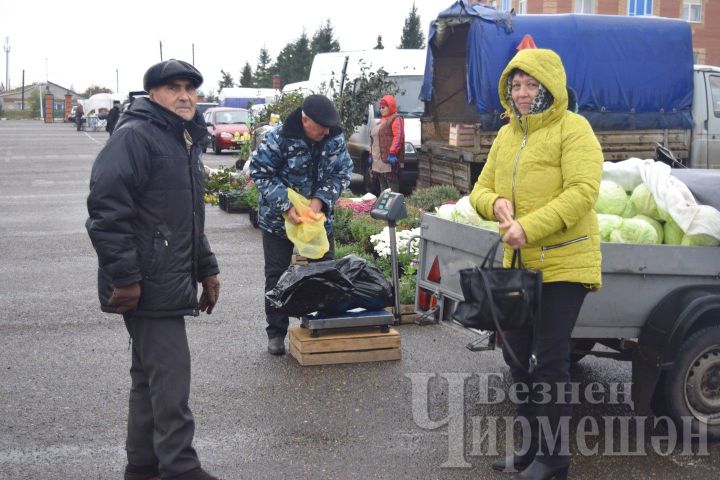 На Черемшанской ярмарке за капустой выстроилась очередь