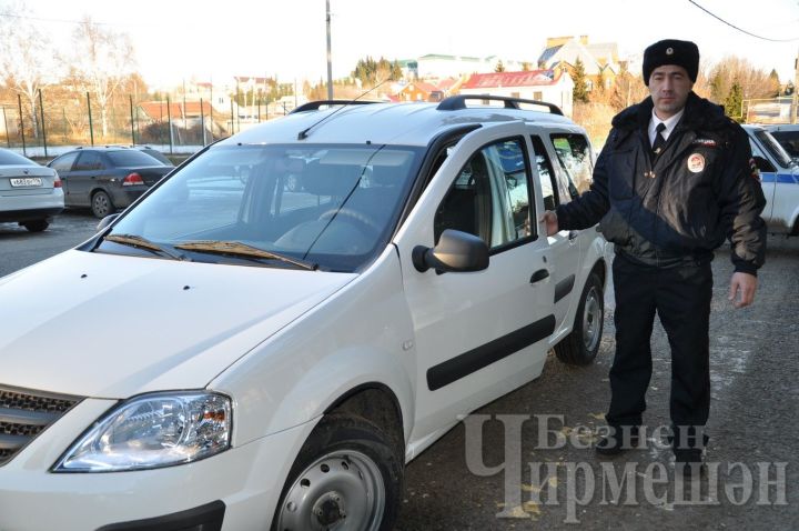 В Черемшанском отделении полиции – новый автомобиль