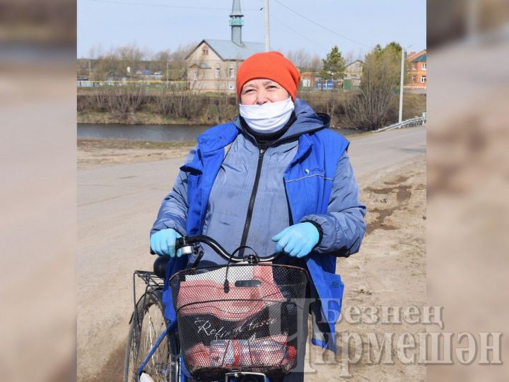Пенсионерка из села Лашманка Черемшанского района уже подписалась на "Безнен Чирмешэн"