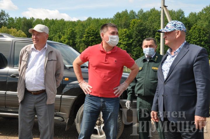 В Черемшанском районе побывал министр лесного хозяйства Республики Татарстан