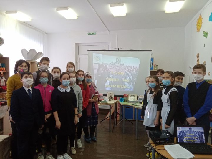 Учащиеся Черемшанского лицея ознакомились с воспоминаниями о труженице тыла