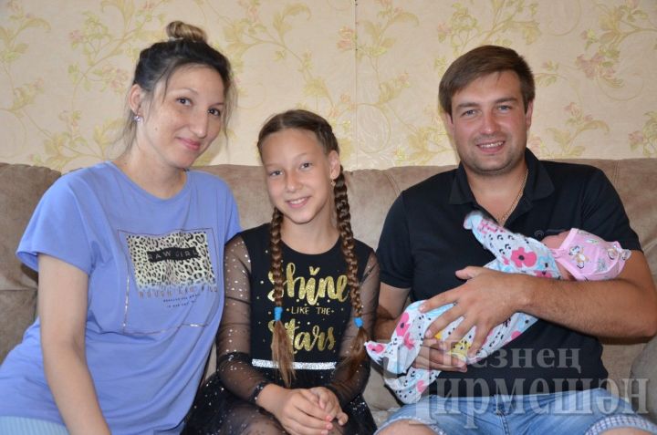 В селе Карамышево Черемшанского района растет число семей с тремя детьми