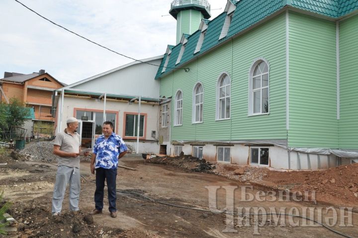 Помещения в Черемшанской центральной мечети будут готовы к октябрю