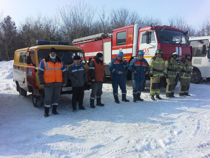 Чирмешәндә төрле хезмәтләрнең бәла-казаларга әзерлеге сыналды