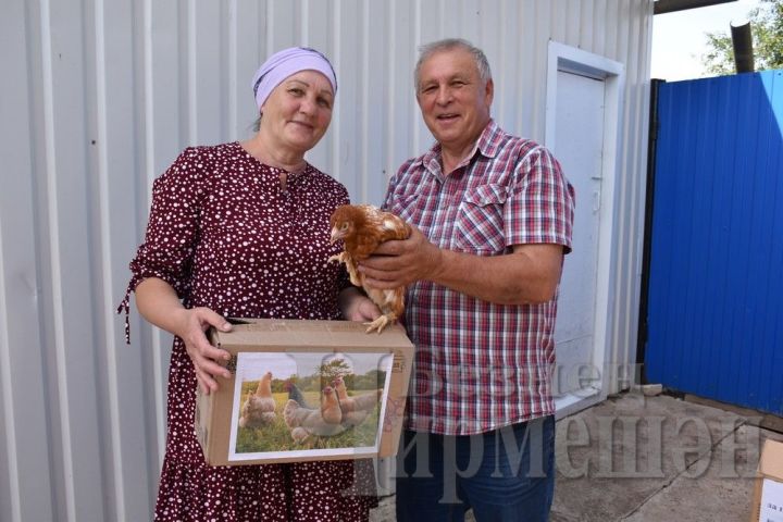 Семья Фартдиновых из Черемшана выиграла главный приз районной газеты