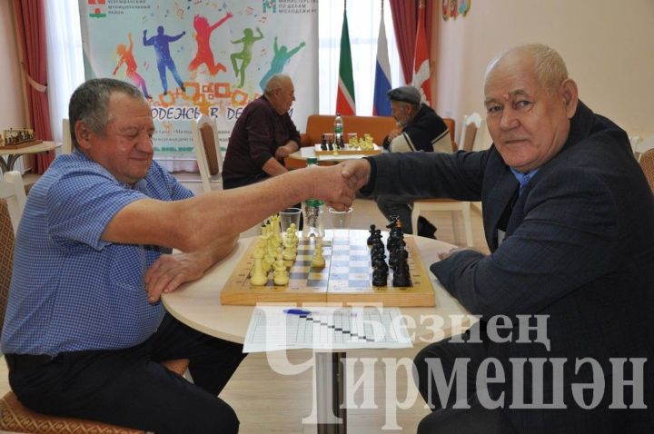 В Черемшане прошел шахматный турнир, приуроченный ко Дню пожилых людей