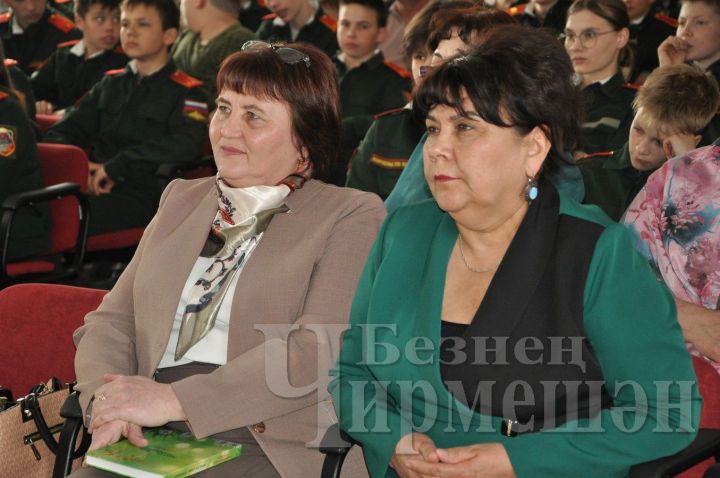 В Черемшанскую кадетскую школу-интернат пришли поэты