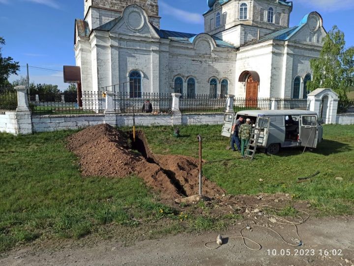 Церковь села Нижняя Кармалка будет отапливаться газом