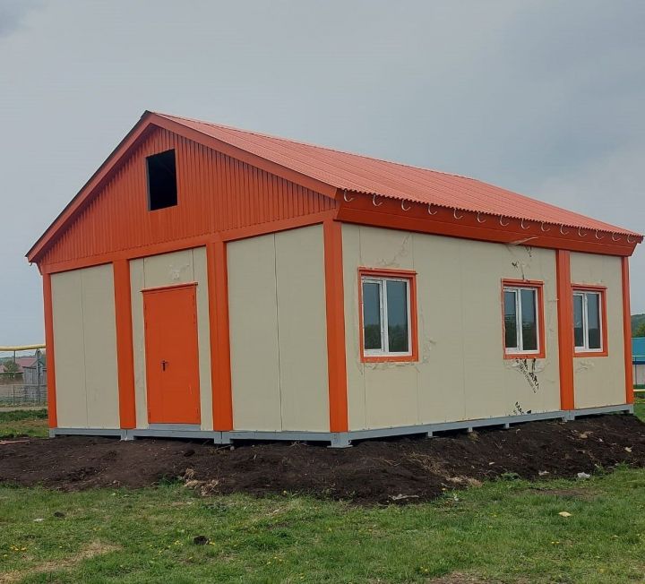 В Утыз Имяне строят новый модульный фельдшерско-акушерский пункт