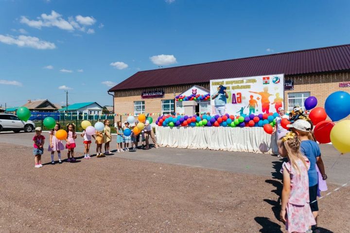В беркетключевском СДК работает детский лагерь