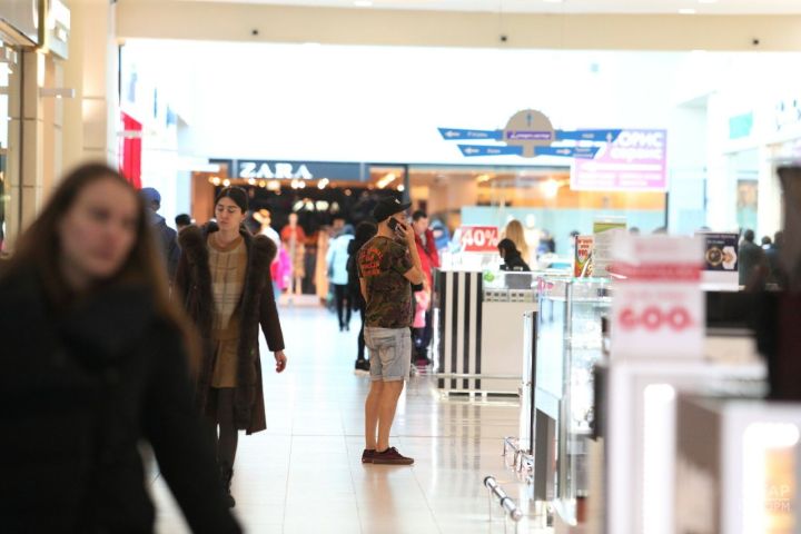 В Татарстане продолжает расти посещаемость торговых центров