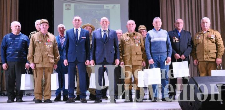 Чирмешән районы әфганчыларына юбилей медальләре тапшырдылар