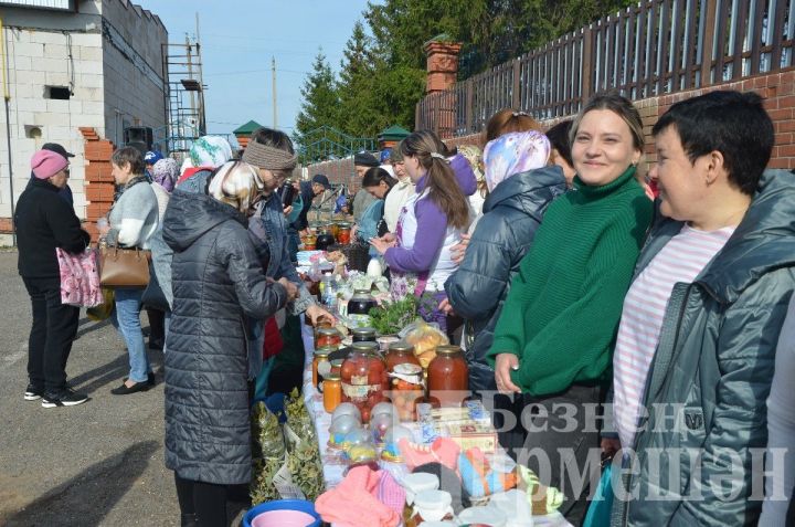 Чирмешәндә район Советы юристы ярминкәгә пирожкилар пешереп чыккан