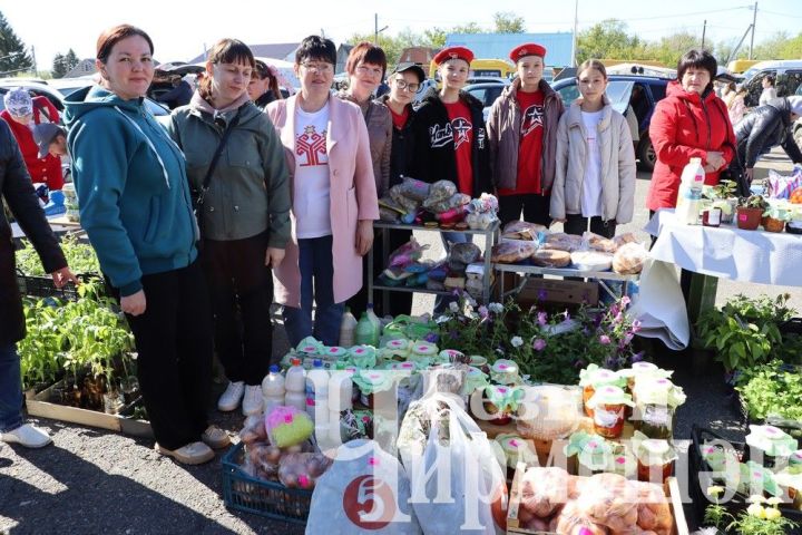 В Черемшане коллективы школ и детских садов, родители организовали Ярмарку добра