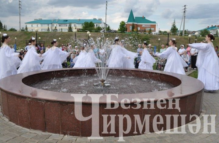 В Черемшане запустили еще один фонтан