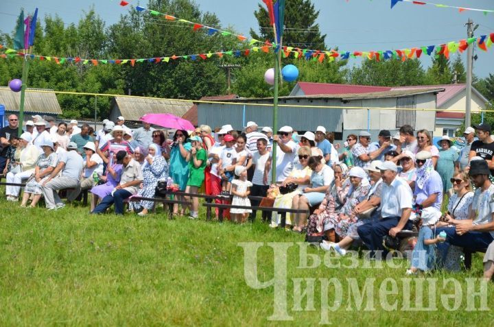 День села в Лашманке завершился салютом