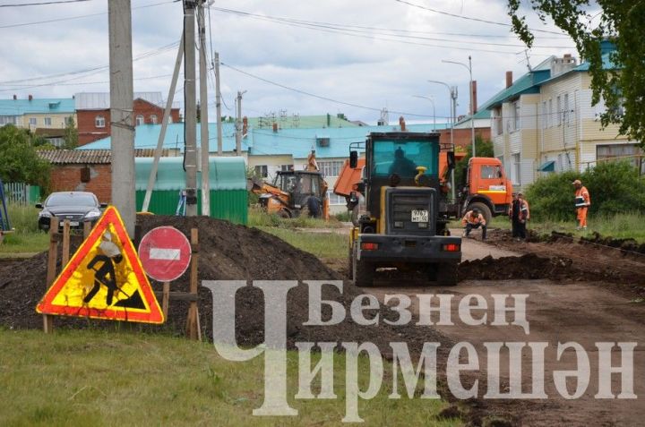 В Черемшане обновляются дворы многоквартирных домов