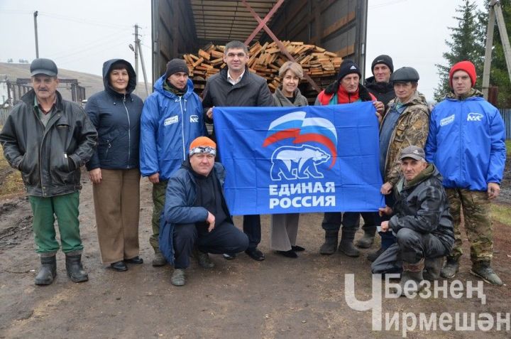 Чирмешән районыннан Лисичанск шәһәренә 20 кубометр такта озаттылар