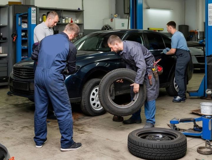 Чирмешәнлеләр, автомобильләрегезнең көпчәкләрен кышкыларына алыштырырга вакыт
