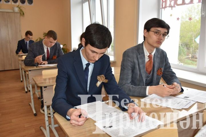 “Җиңү диктанты”н чирмешәнлеләр дә язды