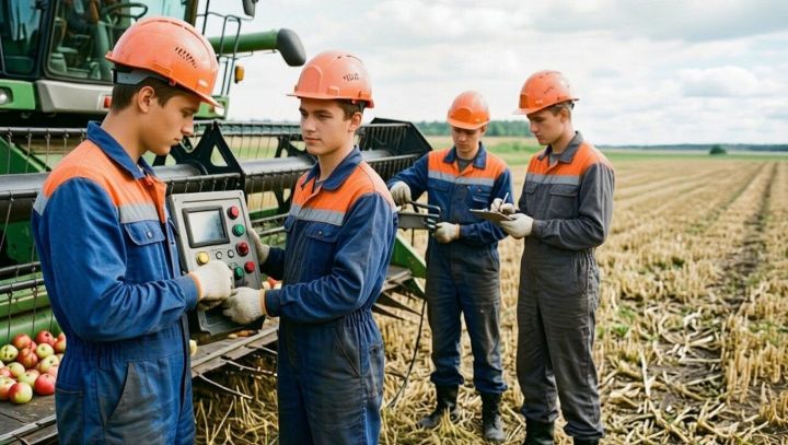 Студенческие отряды в деле: работа на агропредприятии